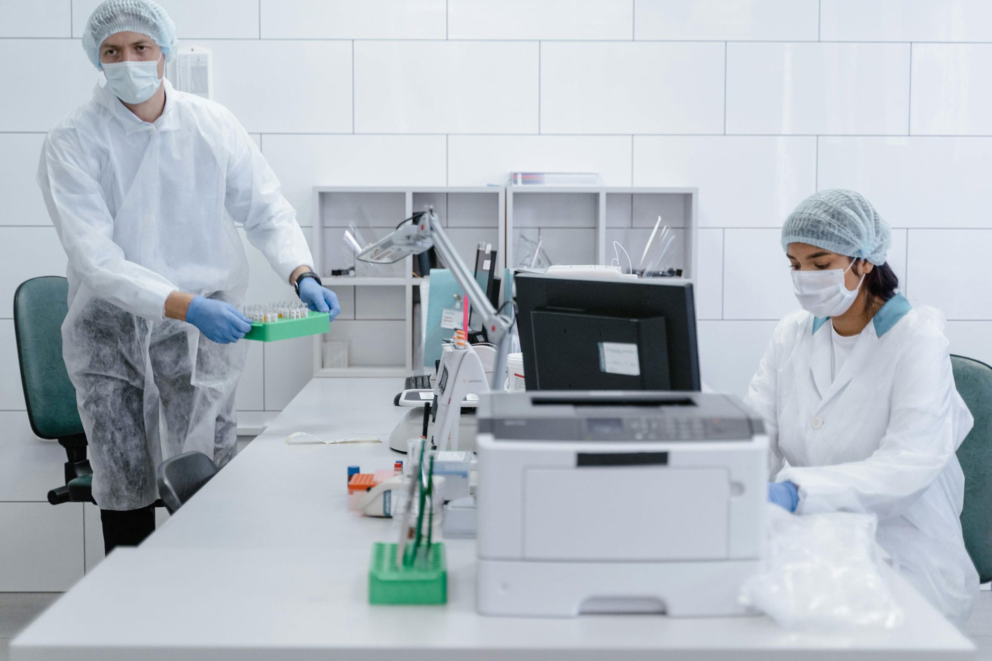 Lab dna testing Image