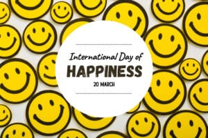 International Day of Happiness graphic