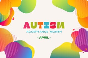 Autism Acceptance Month graphic