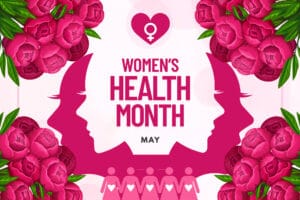 Women's Health Month graphic
