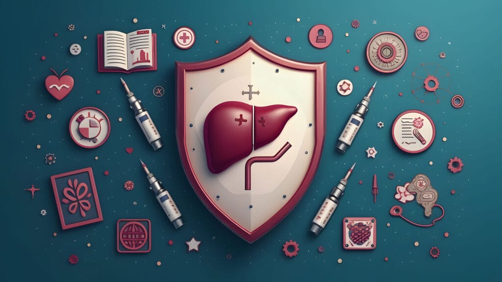 Liver health awareness and hepatitis vaccination