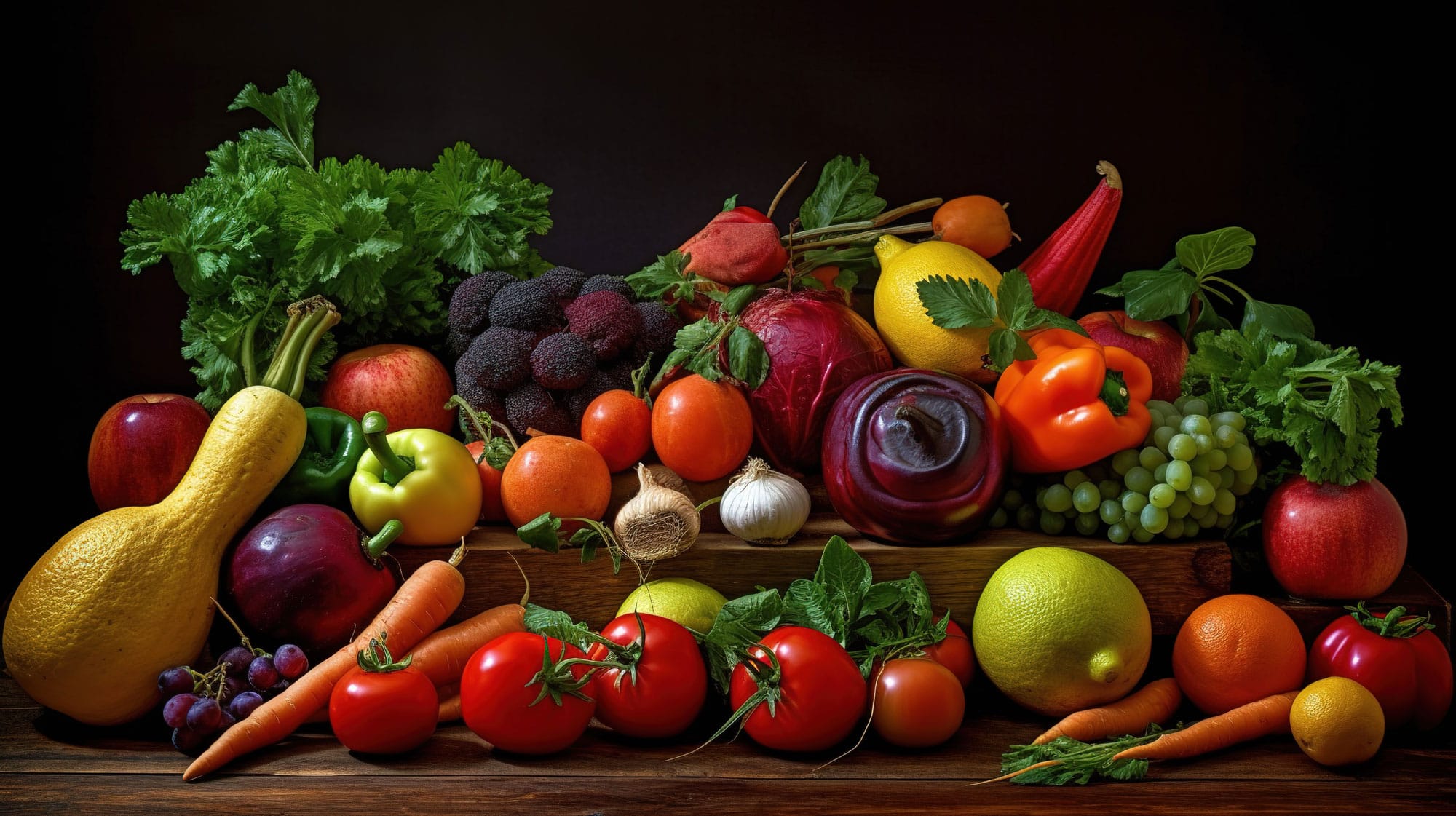 Fruit Vegetables Longevity Image