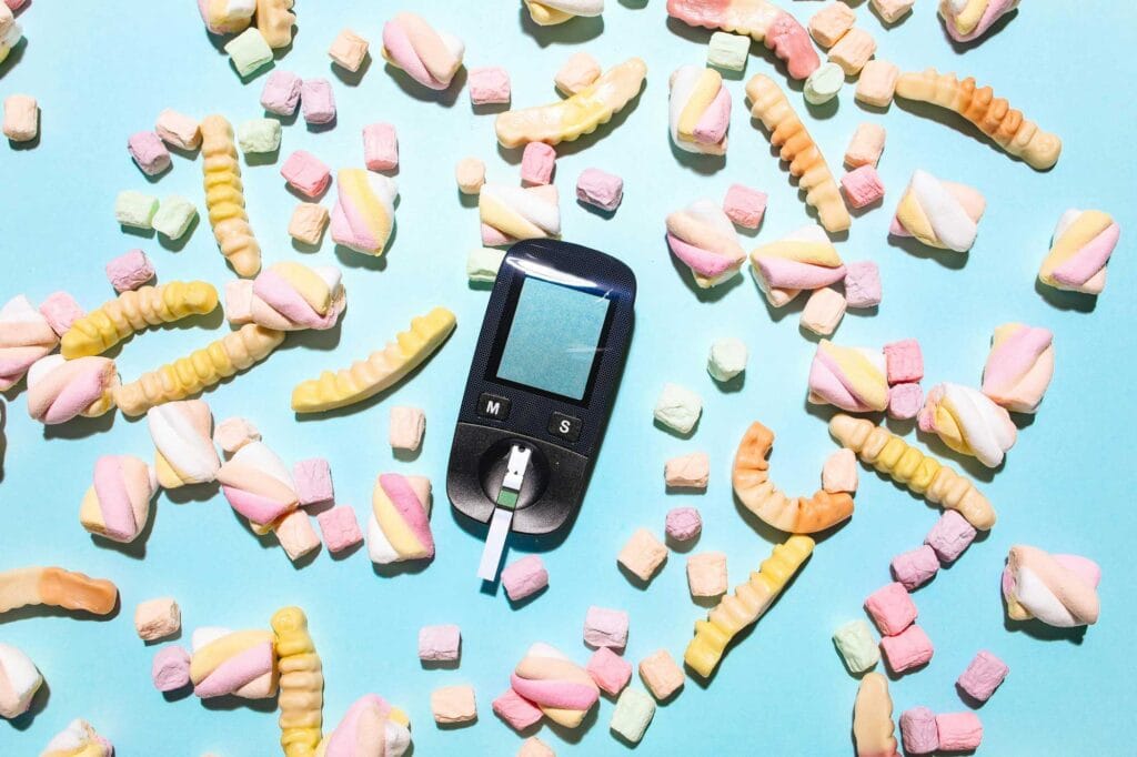 Managing cholesterol and diabetes through diet and monitoring